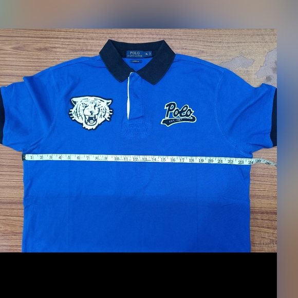 Polo ralph lauren rugby polo tshirt for men blue size XL - Picture 7 of 15